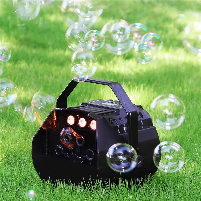 15W LED Lamp Romantic Stage Light Automatic Bubble Machine Remote Control Great for Kids Wedding Birthday Parties AC90-240V
15W LED Lamp Romantic Stage Light Automatic Bubble Machine Remote Control Great for Kids Wedding Birthday Parties AC90-240V
