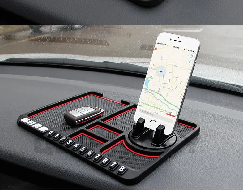 QSUPOKEY Car Anti-slip mat car multi-function phone holder PVC washable non slip sticky gel pad interior accessories 25.6x18CM
QSUPOKEY Car Anti-slip mat car multi-function phone holder PVC washable non slip sticky gel pad interior accessories 25.6x18CM