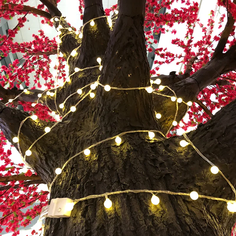 10M 100 LEDs LED Ball String Lights for outdoor indoor Christmas Holiday Wedding Decoration Outdoor Garlands
10M 100 LEDs LED Ball String Lights for outdoor indoor Christmas Holiday Wedding Decoration Outdoor Garlands