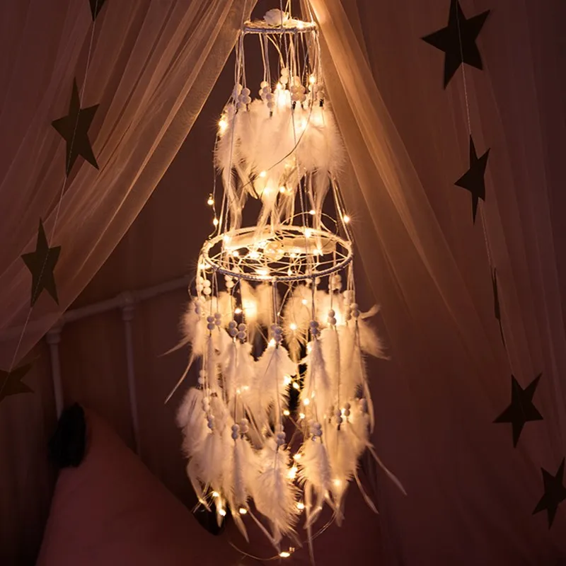 Большой звезды СИД светильник Ловец снов с белыми петушиные перья жемчуг Ловец снов на стену на стене дома вечерние Свадебные украшения под...
Большой звезды СИД светильник Ловец снов с белыми петушиные перья жемчуг Ловец снов на стену на стене дома вечерние Свадебные украшения под...
