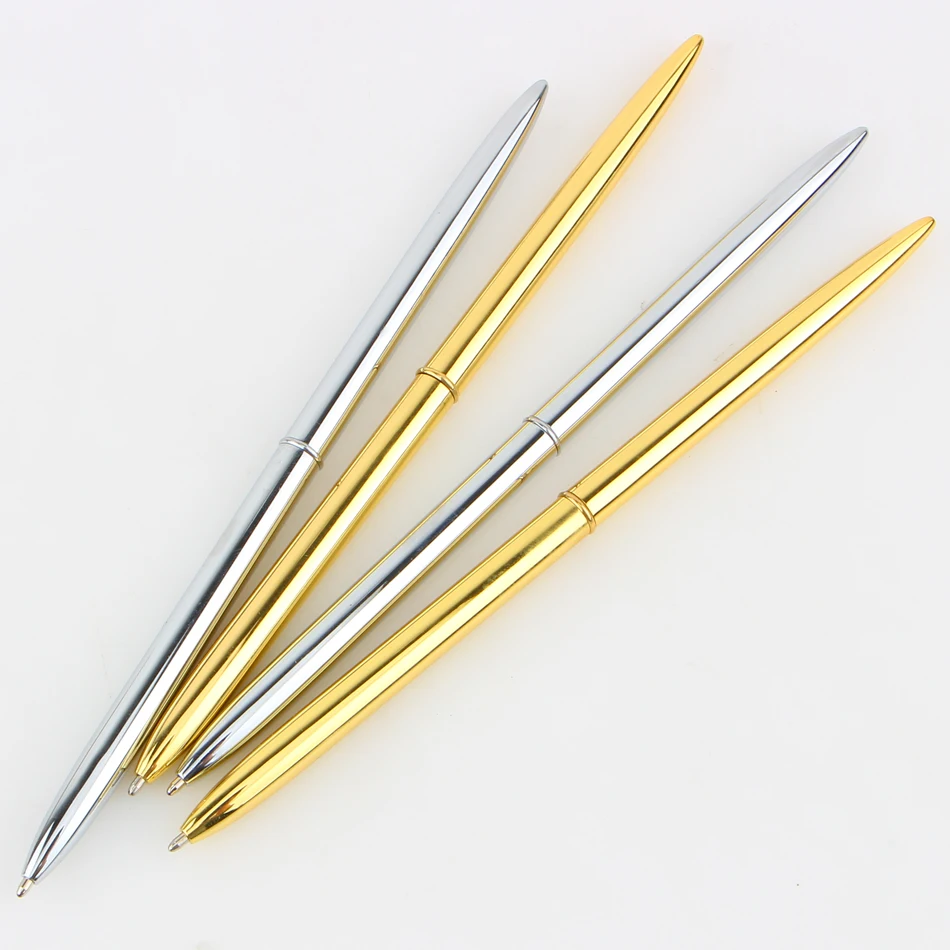 Slim Light Gold And Silver Color Rotating Ballpoint Pen Slender Metal Oily For Business Writing Gift Office Supplies
Slim Light Gold And Silver Color Rotating Ballpoint Pen Slender Metal Oily For Business Writing Gift Office Supplies
