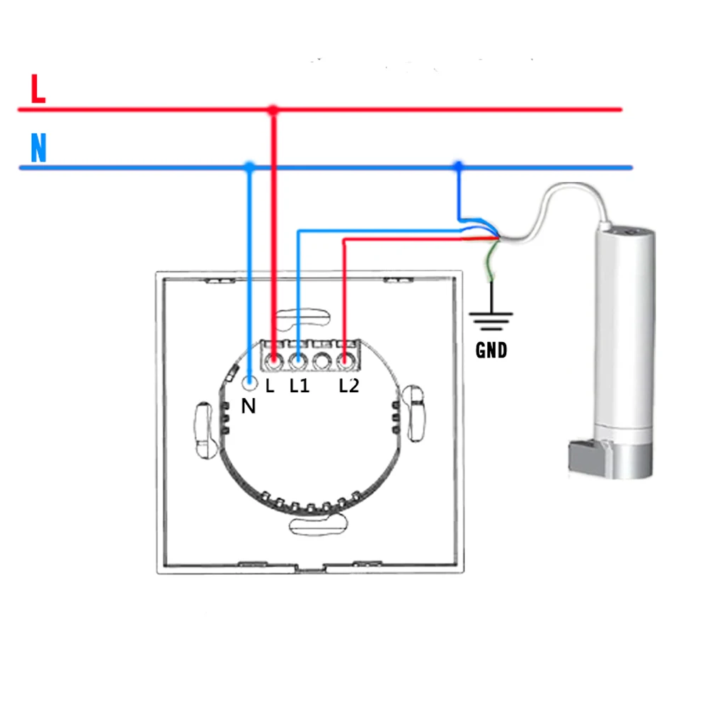 EU Wifi touch curtain switch wall switch voice control by Alexa / Google phone control For Electric curtain motor smart home
EU Wifi touch curtain switch wall switch voice control by Alexa / Google phone control For Electric curtain motor smart home