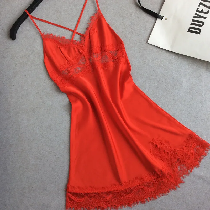 Women Nightgown Satin Lace Sleepwear Sexy Backless Night Dress Women Summer Sexy Nightwear Silk Sleeping Dress Female 49
Women Nightgown Satin Lace Sleepwear Sexy Backless Night Dress Women Summer Sexy Nightwear Silk Sleeping Dress Female 49