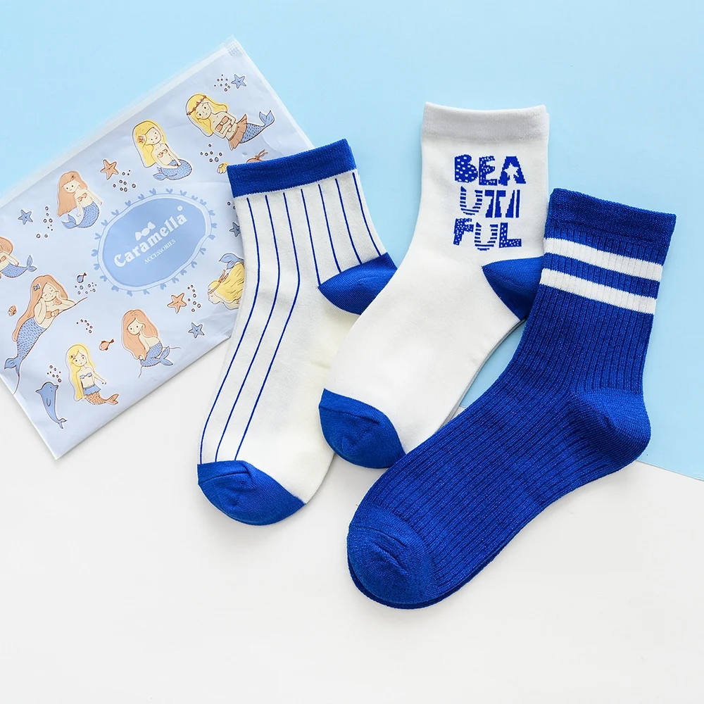 Caramella 3Pairs/Lot Women's Socks Stripe Character Cotton Short Socks Female Cute Unisex Skateboard Socks Hipster Fashion
Caramella 3Pairs/Lot Women's Socks Stripe Character Cotton Short Socks Female Cute Unisex Skateboard Socks Hipster Fashion