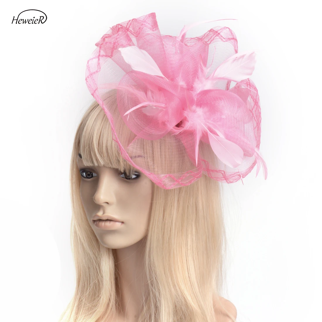 Handmade Pink Color Mesh Feather Net Fascinator Hat Women Lady Bridal Headwear Party Accessories Wedding Cocktail Hair Clip
Handmade Pink Color Mesh Feather Net Fascinator Hat Women Lady Bridal Headwear Party Accessories Wedding Cocktail Hair Clip