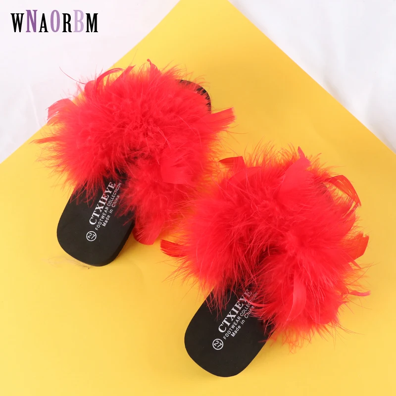 New 2022 ostrich feather slippers ladies slippers soft and comfortable flat bottom flip flops summer outdoor home slippers
New 2022 ostrich feather slippers ladies slippers soft and comfortable flat bottom flip flops summer outdoor home slippers