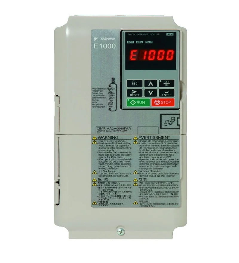 Yaskawa VFD инвертор вход 3ph 380V Выход 3ph 0 ~ 480V 24a 11 кВт 0 ~ 400 Гц новая модель
Yaskawa VFD инвертор вход 3ph 380V Выход 3ph 0 ~ 480V 24a 11 кВт 0 ~ 400 Гц новая модель