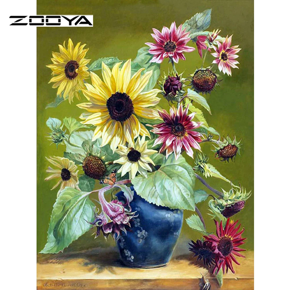 SunFlower Diamond Painting Cross Stitch Kit DIY Diamond Embroidery Set Rhinestone 5D Square Full Diamond Floral Home Decor F780
SunFlower Diamond Painting Cross Stitch Kit DIY Diamond Embroidery Set Rhinestone 5D Square Full Diamond Floral Home Decor F780