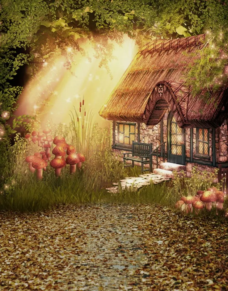 Fairy Tale World House Mushroom for Children Photography Backdrops Photo Props Studio Background 5x7ft
Fairy Tale World House Mushroom for Children Photography Backdrops Photo Props Studio Background 5x7ft