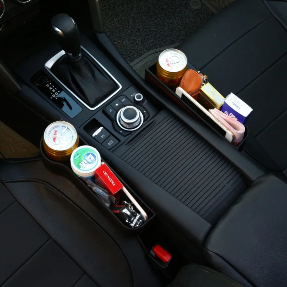 Storage Box Seat Gap PU Leather Case Pocket Car Seat Side Slit for Wallet Phone Coins Cigarette Keys Cards Cups 9449
Storage Box Seat Gap PU Leather Case Pocket Car Seat Side Slit for Wallet Phone Coins Cigarette Keys Cards Cups 9449
