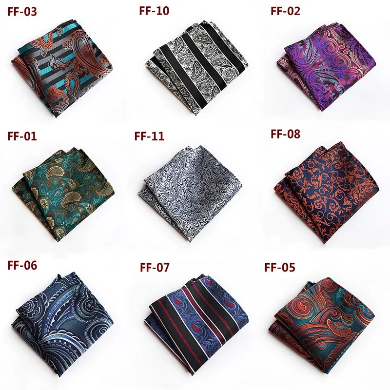 Men Paisley Floral Silk Satin Pocket Square Hanky Jacquard Woven Hot Sale Wedding Party Handkerchief
Men Paisley Floral Silk Satin Pocket Square Hanky Jacquard Woven Hot Sale Wedding Party Handkerchief