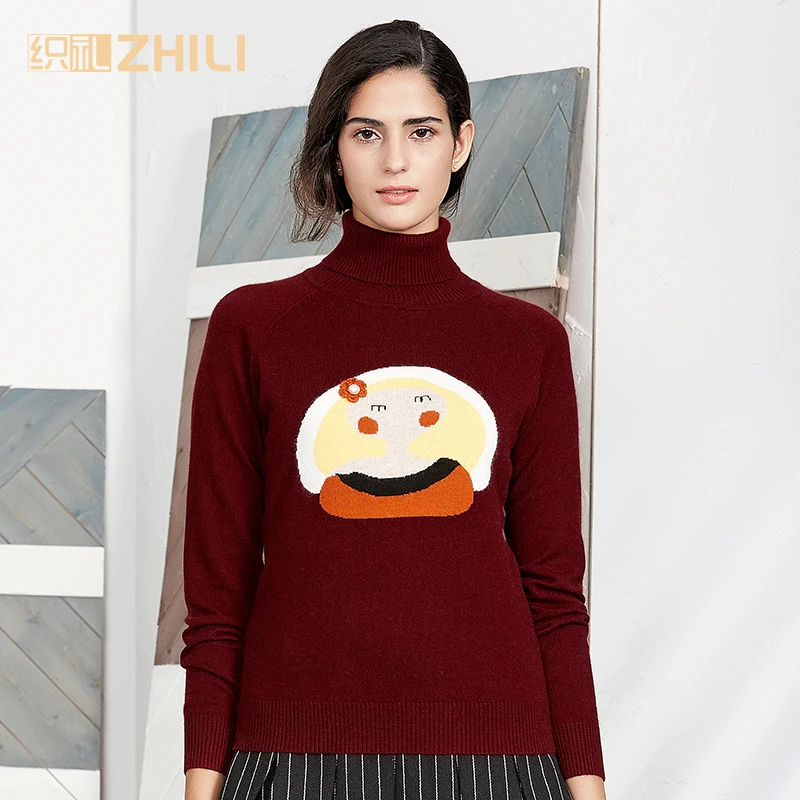 Women's cashmere sweater cashmere pullover sweater slim turtleneck cashmere sweater 2018 autumn and winter
Women's cashmere sweater cashmere pullover sweater slim turtleneck cashmere sweater 2018 autumn and winter