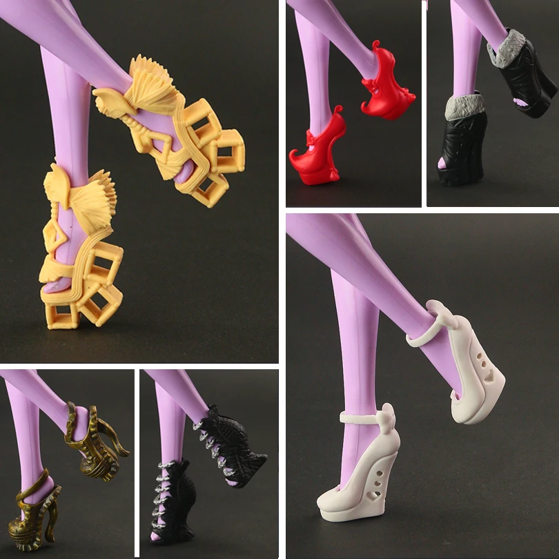 Новое поступление Высококачественная оригинальная обувь для куклы Monster High