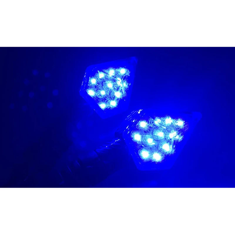 BOZXRX 2Pcs /pair 12V Pyramid Type LED Flashing Motorcycle Turn Signal Indicator Light 5 colors Lamp For Yamaha Suzuki KTM
BOZXRX 2Pcs /pair 12V Pyramid Type LED Flashing Motorcycle Turn Signal Indicator Light 5 colors Lamp For Yamaha Suzuki KTM