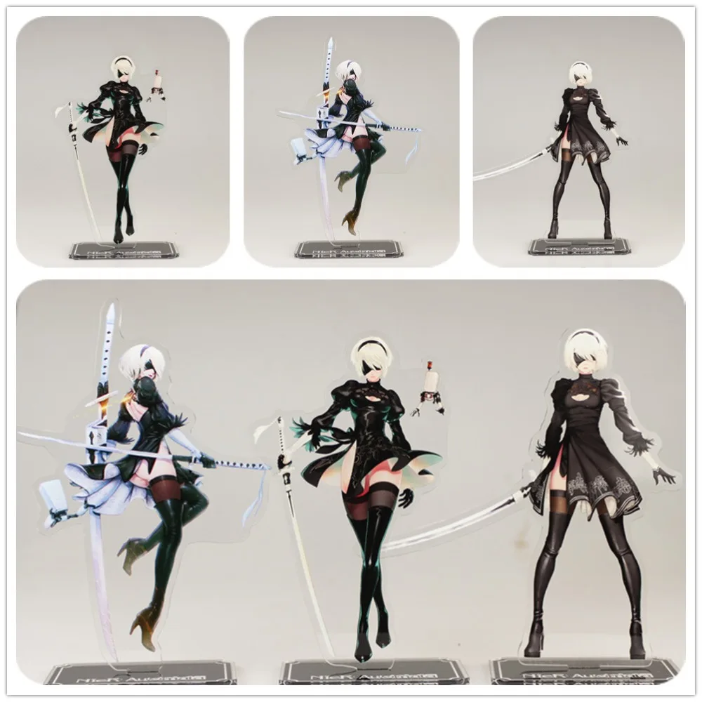NieR Automata YoRHa № 2 Тип B фигурка на акриловой подставке настольная декоративная Коллекционная модель игрушка кукла подарки косплей
NieR Automata YoRHa № 2 Тип B фигурка на акриловой подставке настольная декоративная Коллекционная модель игрушка кукла подарки косплей