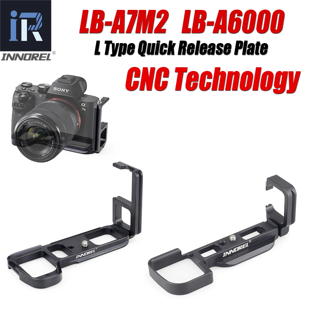 INNOREL LB-A7M2 LB-A6000 L Type Quick Release Plate LB-A7 II Hand Grip Specifically for Sony Alpha7II A7R2 A7M2 A7II A6000
INNOREL LB-A7M2 LB-A6000 L Type Quick Release Plate LB-A7 II Hand Grip Specifically for Sony Alpha7II A7R2 A7M2 A7II A6000
