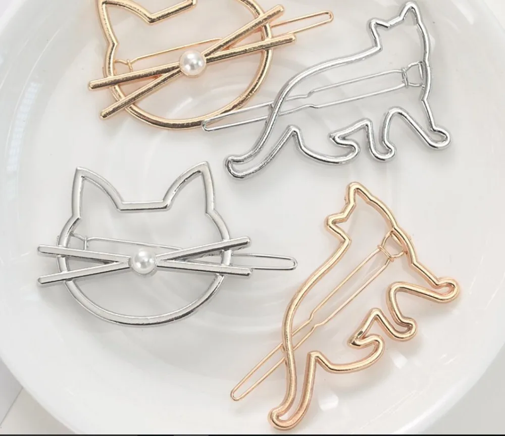 New arrival women fashion animal hairpins girl's cat lovely hair clips hair accessories
New arrival women fashion animal hairpins girl's cat lovely hair clips hair accessories