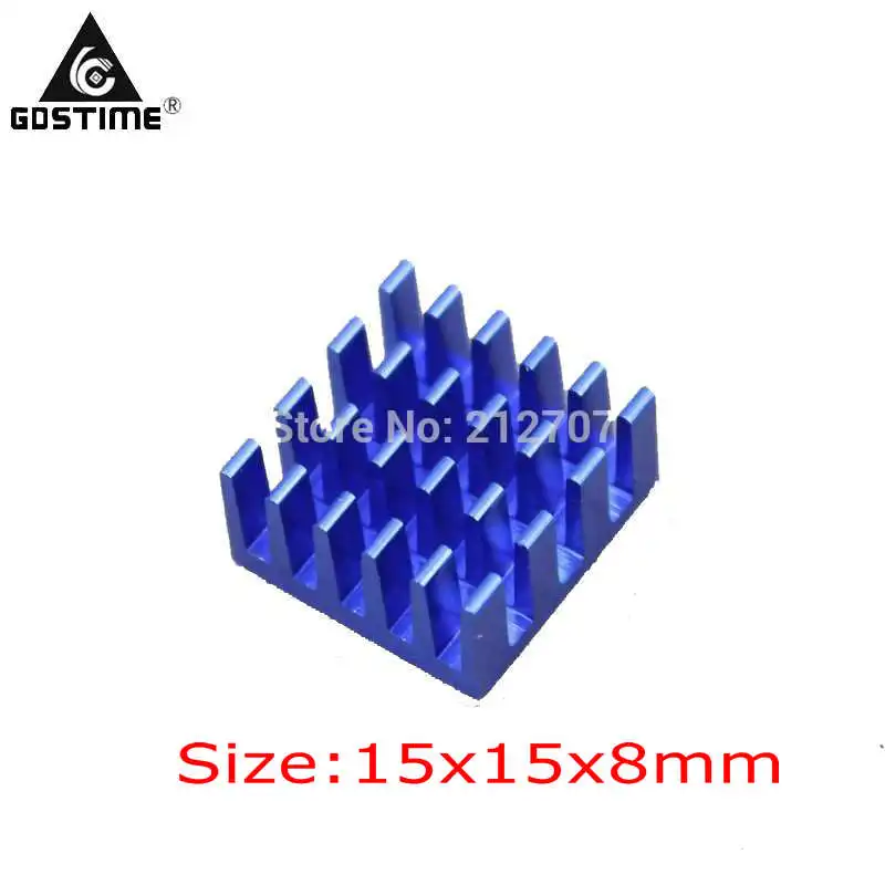 8pcs/set Gdstime Blue IC LED VGA Card DDR for Xbox360 Heat Sink Cooling Cooler Heatsinks 15 x 15 x 8mm
8pcs/set Gdstime Blue IC LED VGA Card DDR for Xbox360 Heat Sink Cooling Cooler Heatsinks 15 x 15 x 8mm