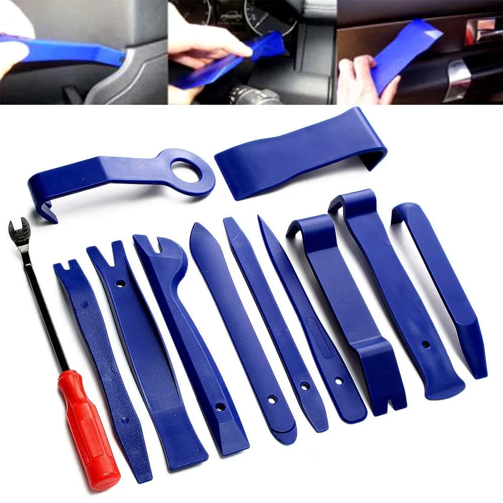 12pcs Car Panel Dashboard Disassembly Tools DVD Audio Stereo Refit Kits Interior Plastic Trim Installation Removal Repair Tools
12pcs Car Panel Dashboard Disassembly Tools DVD Audio Stereo Refit Kits Interior Plastic Trim Installation Removal Repair Tools