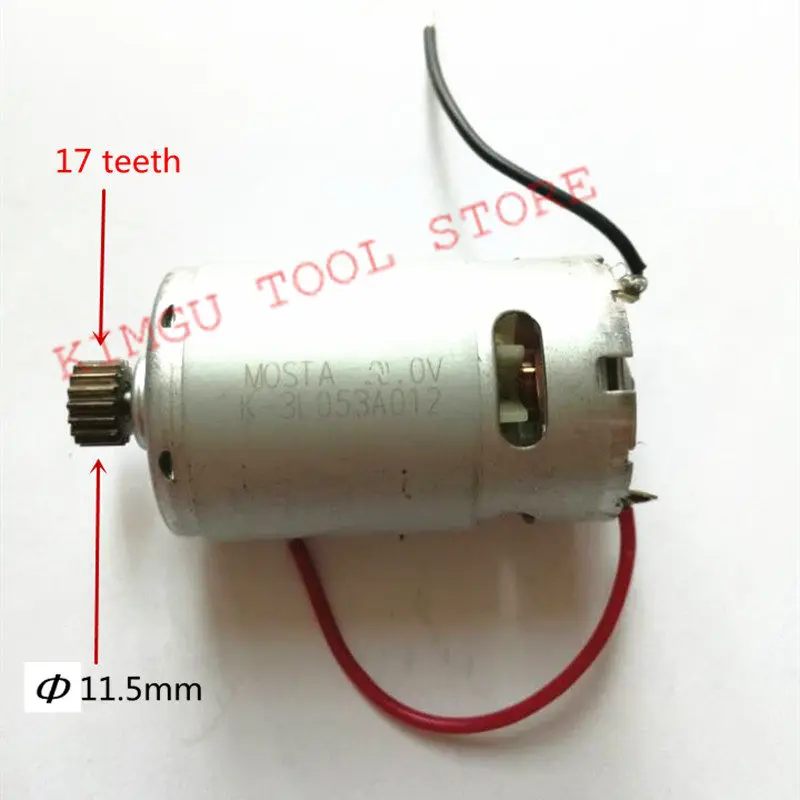 17 Teeth Motor DC 12V 10.8V Replacement For MOSTA J1S-D12-10 J1S-M12-10 BOSCH HITACHI MAKITA Cordless Drill Driver Screwdrive
17 Teeth Motor DC 12V 10.8V Replacement For MOSTA J1S-D12-10 J1S-M12-10 BOSCH HITACHI MAKITA Cordless Drill Driver Screwdrive