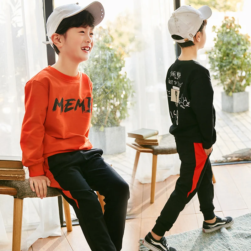 Hot Sale Children's Wear Boys Handsome Sportwear Suit Spring Fall New Kids Leisure Clothes Twinset Child Sport Clothing Set X457
Hot Sale Children's Wear Boys Handsome Sportwear Suit Spring Fall New Kids Leisure Clothes Twinset Child Sport Clothing Set X457