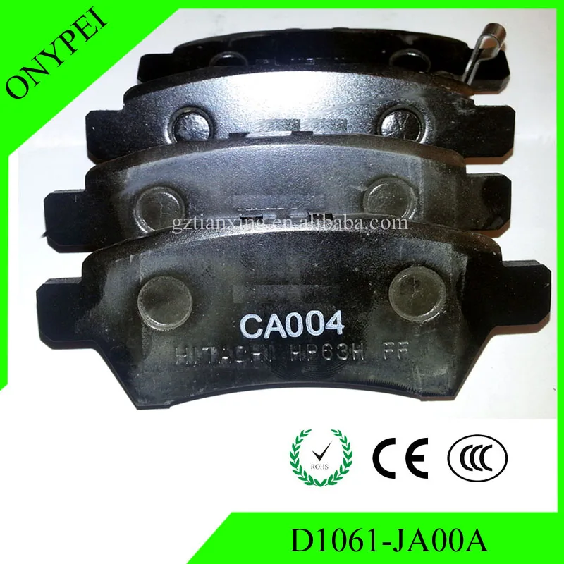 High Quality D1061-JA00A Front Brake Pads For NISSAN ALTIMA 2007 2008 2009 2010 Part Number D1061JA00A
High Quality D1061-JA00A Front Brake Pads For NISSAN ALTIMA 2007 2008 2009 2010 Part Number D1061JA00A