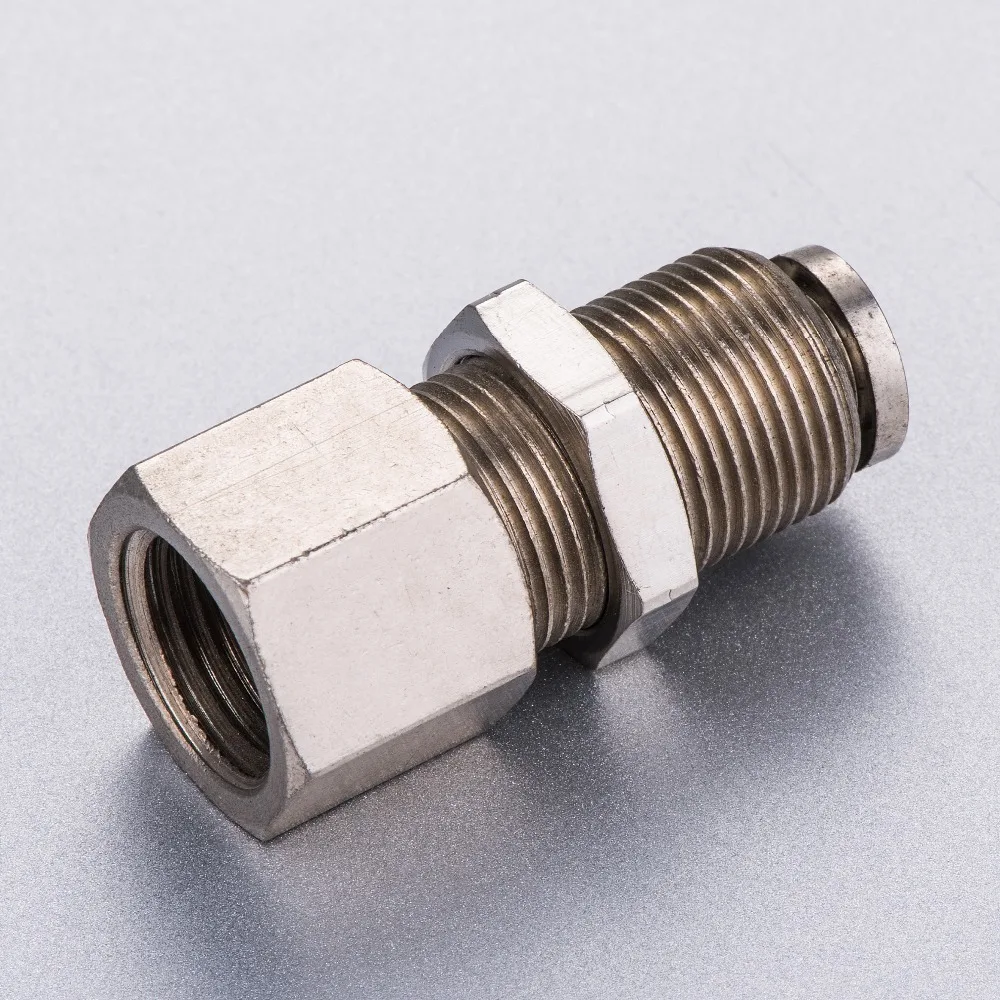1/8 "1/4" 3/8 "1/2" Женский BSP резьба 4 6 8 10 12 мм шланг из нержавеющей стали 316