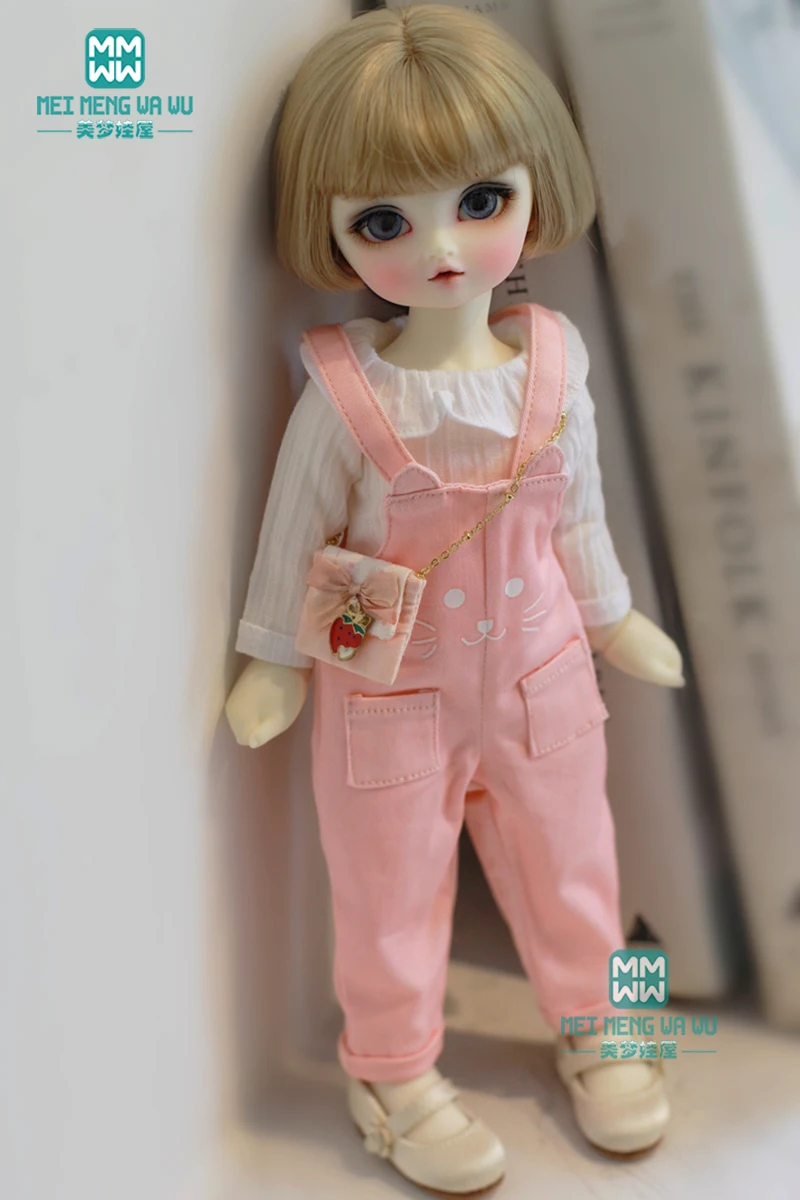 Кукольная одежда BJD подходит для 27 30 см 1/6 кукла модная кружевная рубашка + розовый
