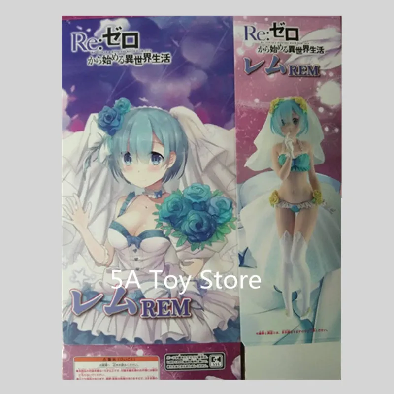 Anime Re: Life In A Different World From Zero Re Zero Rem Action Figure Sexy Wedding Dress Ver. PVC Collectible Model Toy 22cm
Anime Re: Life In A Different World From Zero Re Zero Rem Action Figure Sexy Wedding Dress Ver. PVC Collectible Model Toy 22cm