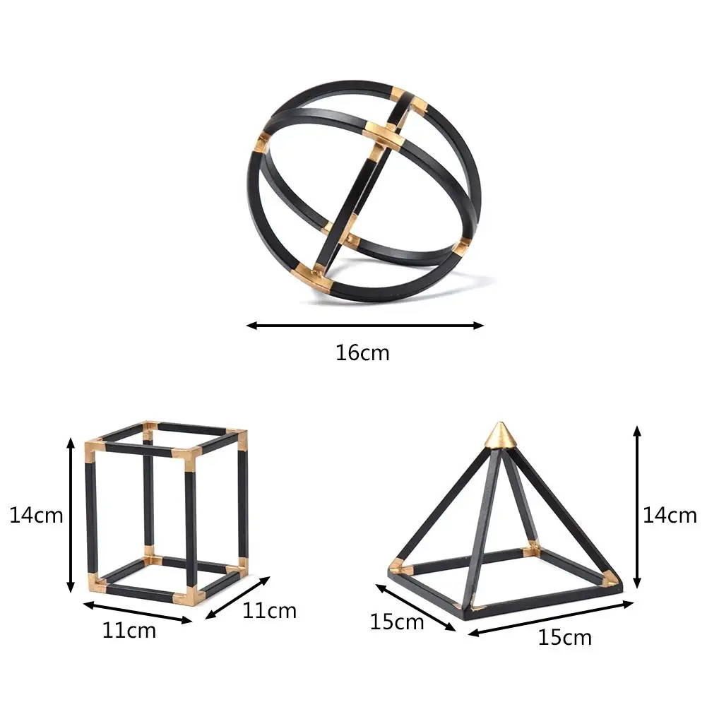 Nordic Style Country Minimalist Modern Iron 3D Geometric Ornament Innovative Metal Table Home Decoration 3 Types
Nordic Style Country Minimalist Modern Iron 3D Geometric Ornament Innovative Metal Table Home Decoration 3 Types