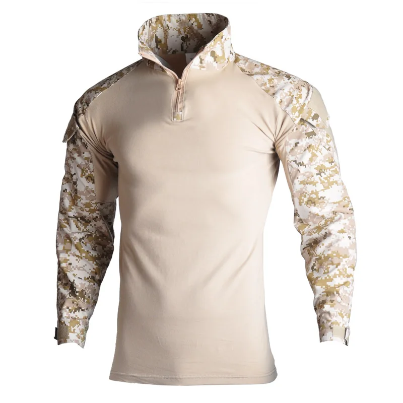 Military Camouflage Shirt Men Cotton Long Sleeve Camo Army Tactical T Shirt Paintball Multicam Military Uniform Combat Shirts
Military Camouflage Shirt Men Cotton Long Sleeve Camo Army Tactical T Shirt Paintball Multicam Military Uniform Combat Shirts