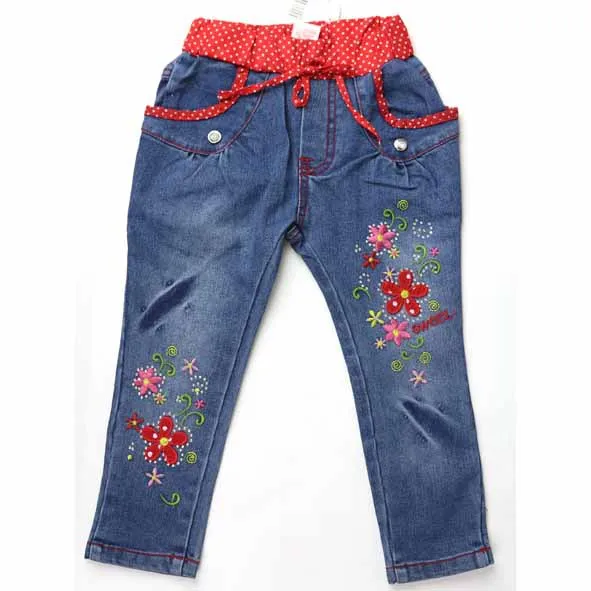 24M Kids Girls Jeans Denim Trousers multiple Fowers Embroider Rhinestones Crystal Button Red Dot Elastic Waist MH 2547
24M Kids Girls Jeans Denim Trousers multiple Fowers Embroider Rhinestones Crystal Button Red Dot Elastic Waist MH 2547
