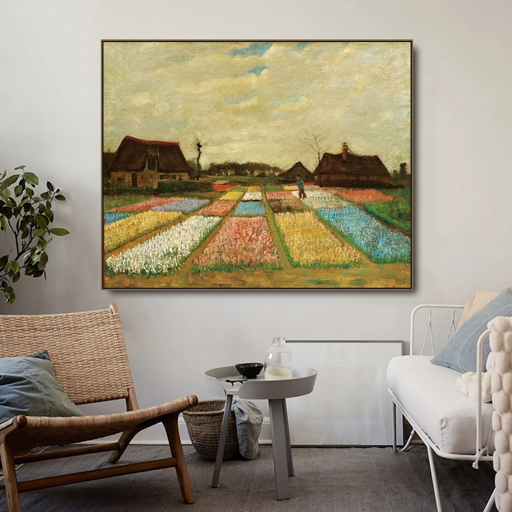 Flower Beds in Holland by Vincent Van Gogh Posters and Print Canvas Painting Calligraphy Wall Picture for Living Room Home Decor
Flower Beds in Holland by Vincent Van Gogh Posters and Print Canvas Painting Calligraphy Wall Picture for Living Room Home Decor
