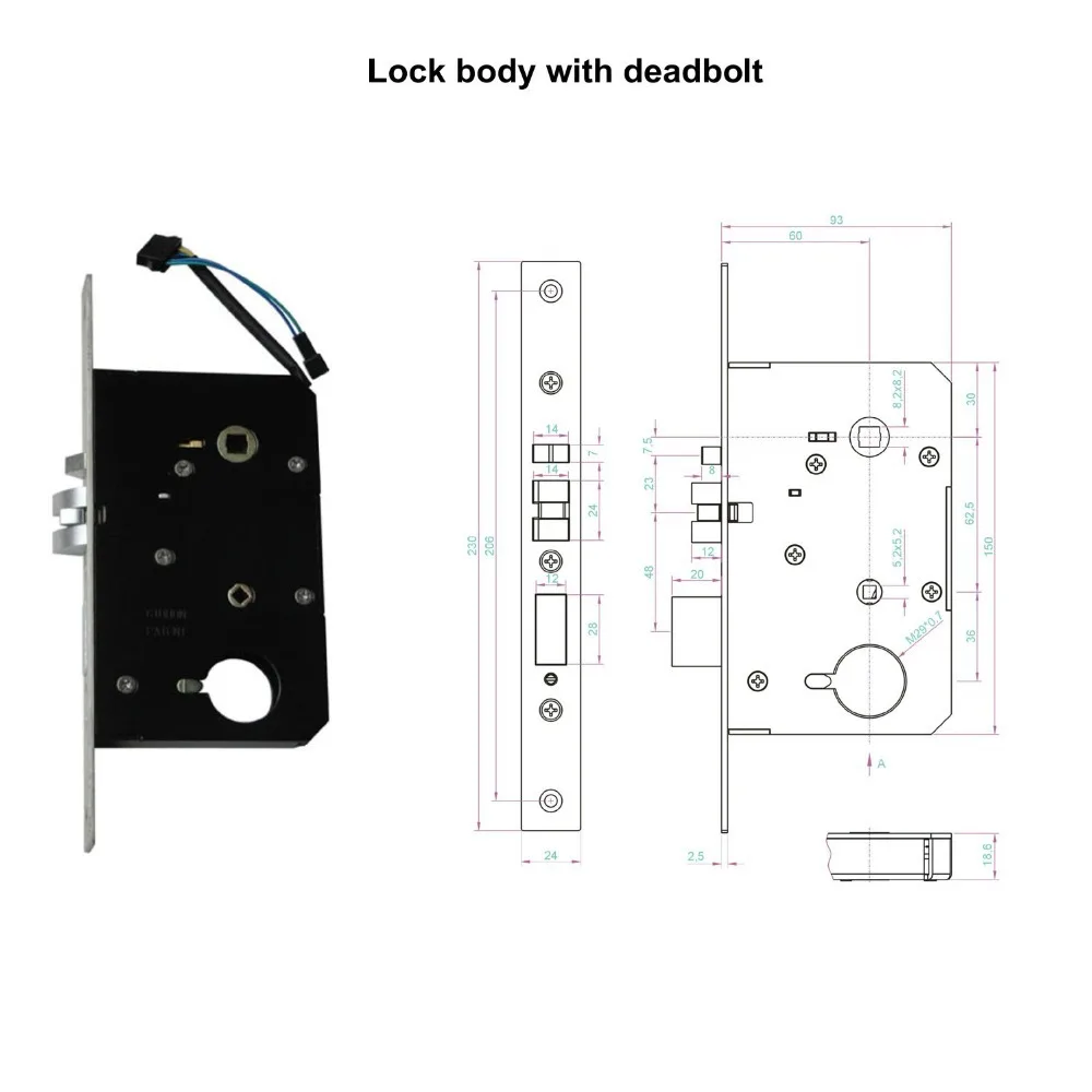 Biometric Fingerprint Lock Combination Door Lock with Deadbolt for Office Hotel Meeting room DIY a
Biometric Fingerprint Lock Combination Door Lock with Deadbolt for Office Hotel Meeting room DIY a