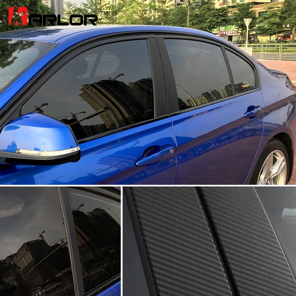 Colored Auto Window Frame B C Pillar Carbon Fiber Protection Film Car-styling Sticker Decal For BMW F30 3 series Accessories
Colored Auto Window Frame B C Pillar Carbon Fiber Protection Film Car-styling Sticker Decal For BMW F30 3 series Accessories