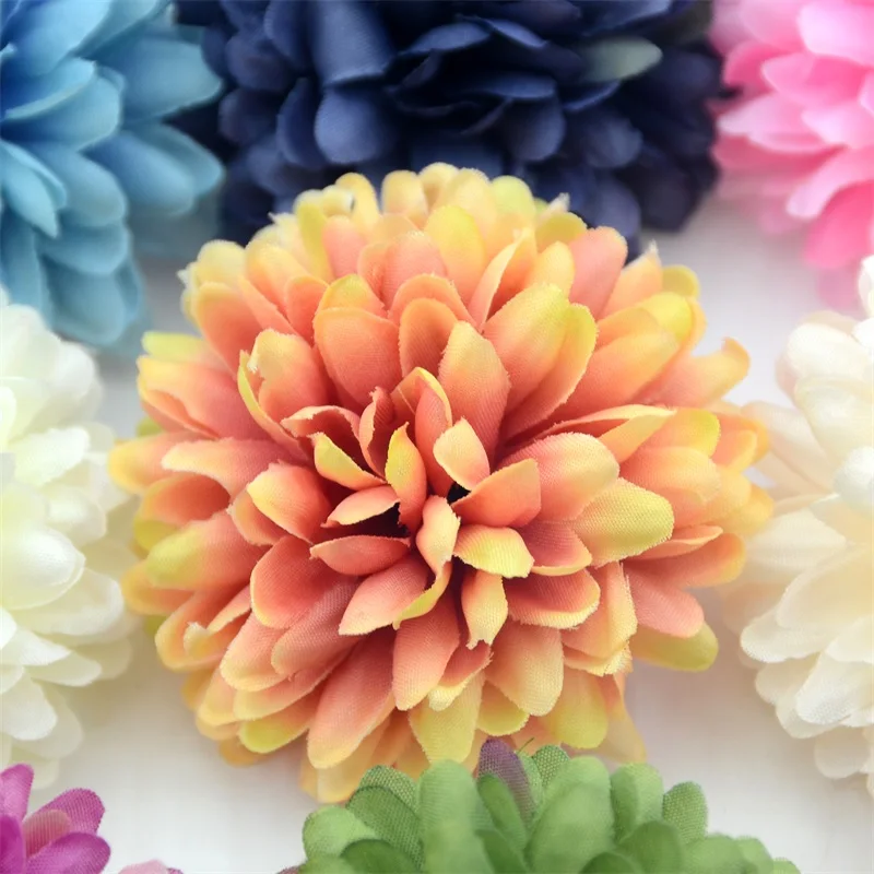 20pcs/lot 7cm Chrysanthemum Silk Artificial Flower Head Hydrangea Flowers Home Wedding Decoration Candy Gift Box DIY Accessories
20pcs/lot 7cm Chrysanthemum Silk Artificial Flower Head Hydrangea Flowers Home Wedding Decoration Candy Gift Box DIY Accessories