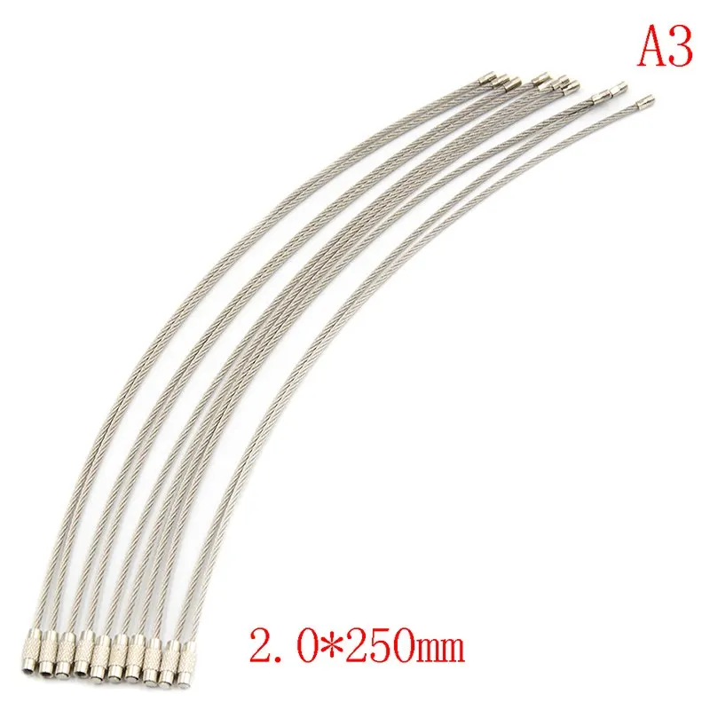 10pcs/lot Outdoor Camping Edc gear Multifunctional Wire Rope Key Ring & Stainless Steel Wire Chain Key Ring Edc Tool
10pcs/lot Outdoor Camping Edc gear Multifunctional Wire Rope Key Ring & Stainless Steel Wire Chain Key Ring Edc Tool