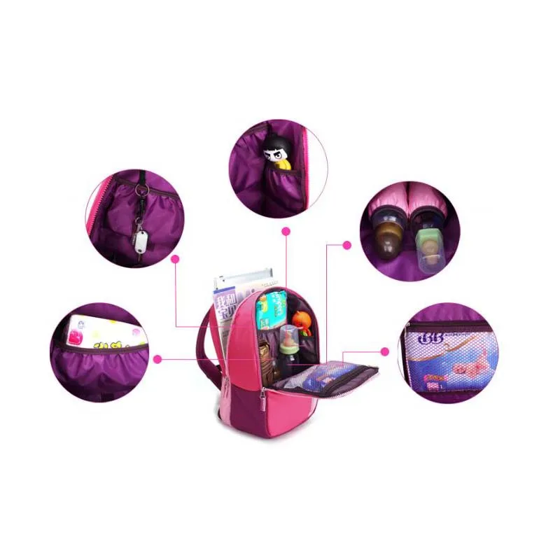 Casual Mini Waterproof Shoulder Diaper Bag Backpack Lightweight Multifunction Pregnant Woman Waiting for Storage Bag Travel Bag
Casual Mini Waterproof Shoulder Diaper Bag Backpack Lightweight Multifunction Pregnant Woman Waiting for Storage Bag Travel Bag