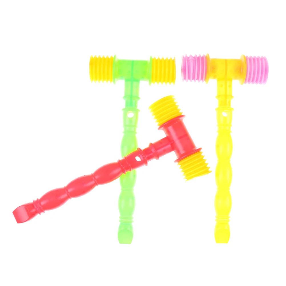 Child Whistle Training Toddler 25CM Baby Kids Handle Plastic Durable Built in Whistle Toddler Toys Hammer Noise Maker
Child Whistle Training Toddler 25CM Baby Kids Handle Plastic Durable Built in Whistle Toddler Toys Hammer Noise Maker