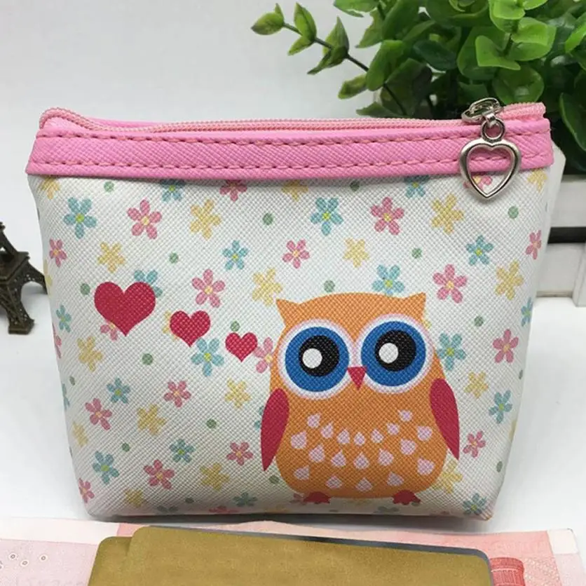 Transer Women small Cute Owl Wallet Credit Card Holder Short PU leather Coin Purse Zipper Change Purse Best Girl Gift 2018 A12*
Transer Women small Cute Owl Wallet Credit Card Holder Short PU leather Coin Purse Zipper Change Purse Best Girl Gift 2018 A12*