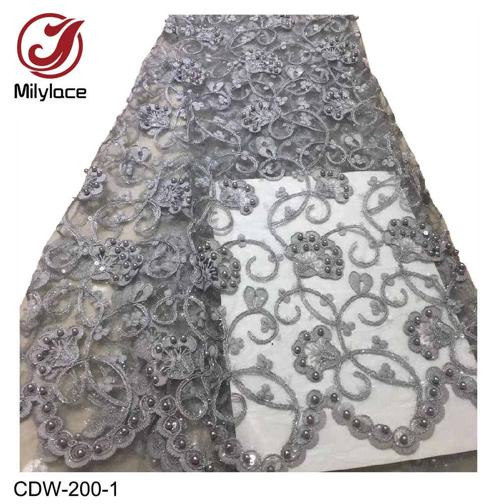 French Nigerian Lace Fabric High Quality Embroidered Tulle African Laces Fabric Wedding French Tulle Lace CDW-200
French Nigerian Lace Fabric High Quality Embroidered Tulle African Laces Fabric Wedding French Tulle Lace CDW-200