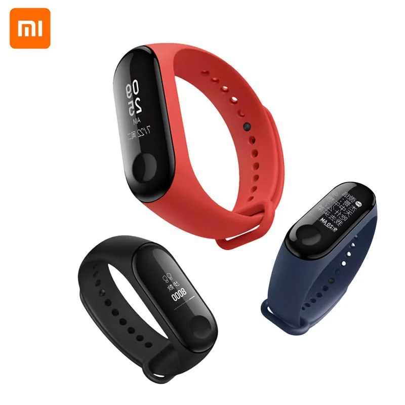 Смарт-браслет Xiaomi Mi Band 3 с сенсорным OLED-экраном 0,78 дюйма, водонепроницаемость 50 м
Смарт-браслет Xiaomi Mi Band 3 с сенсорным OLED-экраном 0,78 дюйма, водонепроницаемость 50 м
