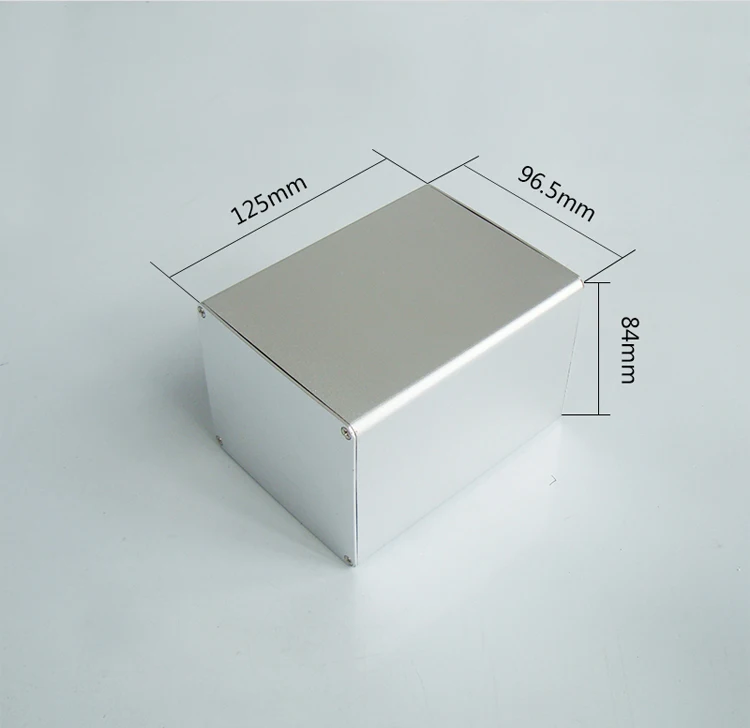 Custom merchandise Aluminum Enclosure Box PCB Instrument Box DIY Electronic Project Case 96.5mm*84mm*125mm 8221
Custom merchandise Aluminum Enclosure Box PCB Instrument Box DIY Electronic Project Case 96.5mm*84mm*125mm 8221