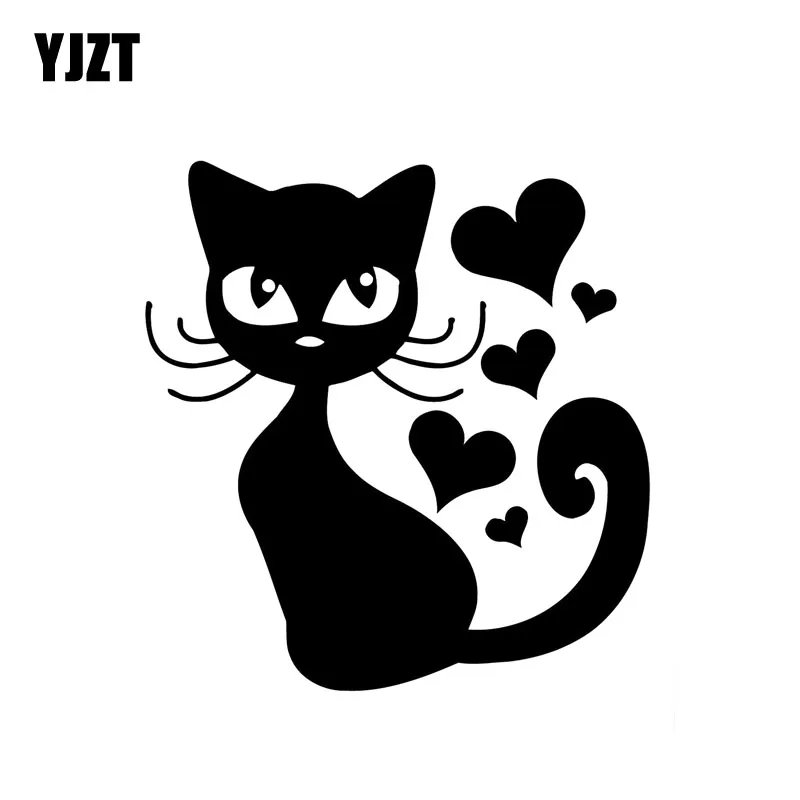 YJZT 14,7 см * 15,4 см кошачий котенок автомобильные наклейки Любовь Романтические милые животные виниловая наклейка черный серебристый C10-02358
YJZT 14,7 см * 15,4 см кошачий котенок автомобильные наклейки Любовь Романтические милые животные виниловая наклейка черный серебристый C10-02358