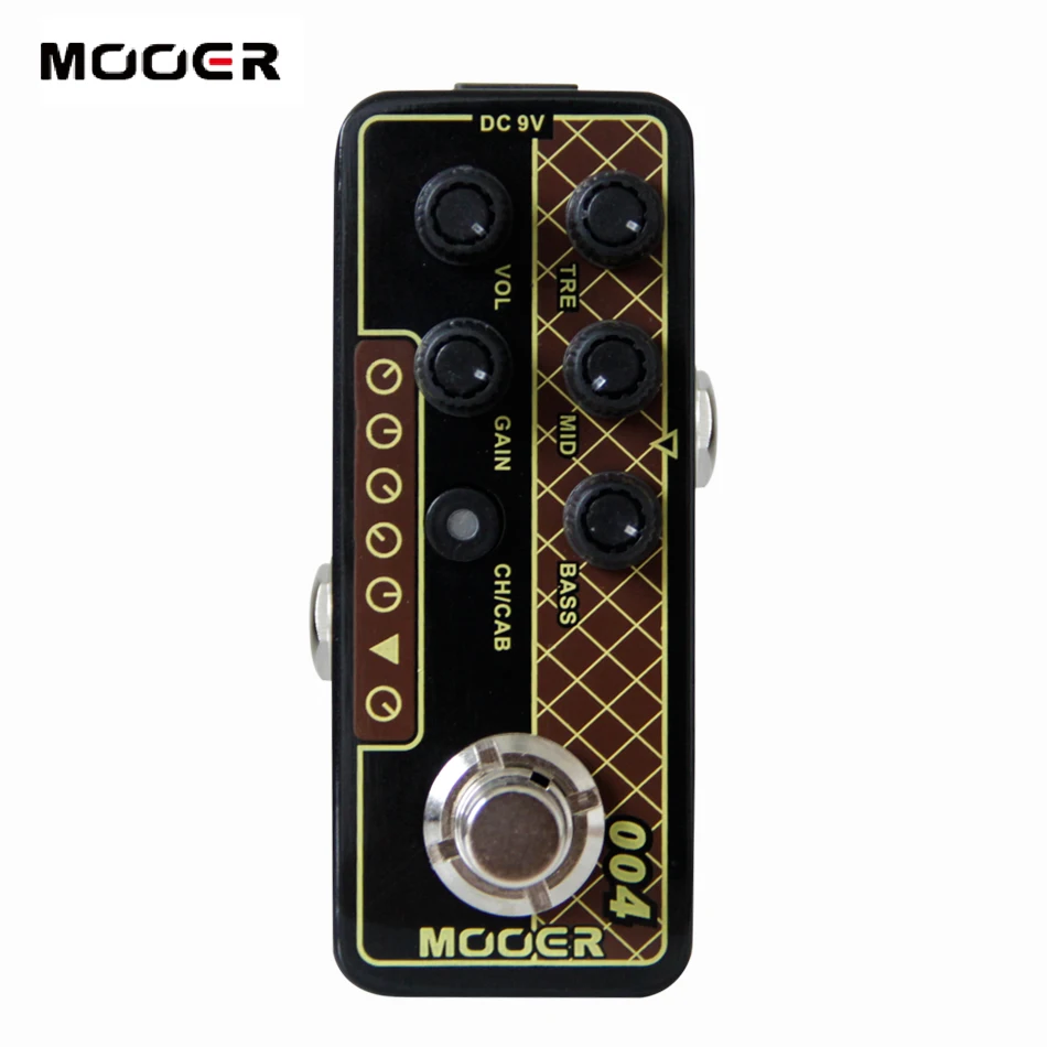 MOOER 004 Day Tripper Digital Preamp electric guitar pedal High quality dual channel preamp Independent 3 band EQ
MOOER 004 Day Tripper Digital Preamp electric guitar pedal High quality dual channel preamp Independent 3 band EQ