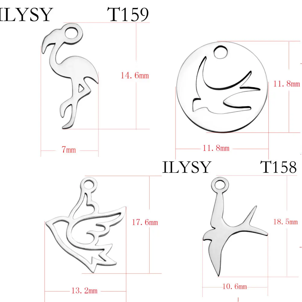 20pcs/lot variety of bird Stainless steel animal Flamingo hollow Charms for Jewelry DIY Making pendant for bracelet jewelry
20pcs/lot variety of bird Stainless steel animal Flamingo hollow Charms for Jewelry DIY Making pendant for bracelet jewelry