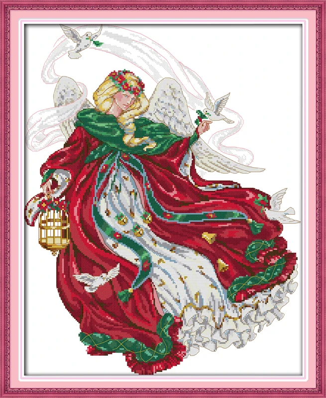 The flying pigeon angel cross stitch kit people 18ct 14ct 11ct count print canvas stitches embroidery DIY handmade needlework
The flying pigeon angel cross stitch kit people 18ct 14ct 11ct count print canvas stitches embroidery DIY handmade needlework