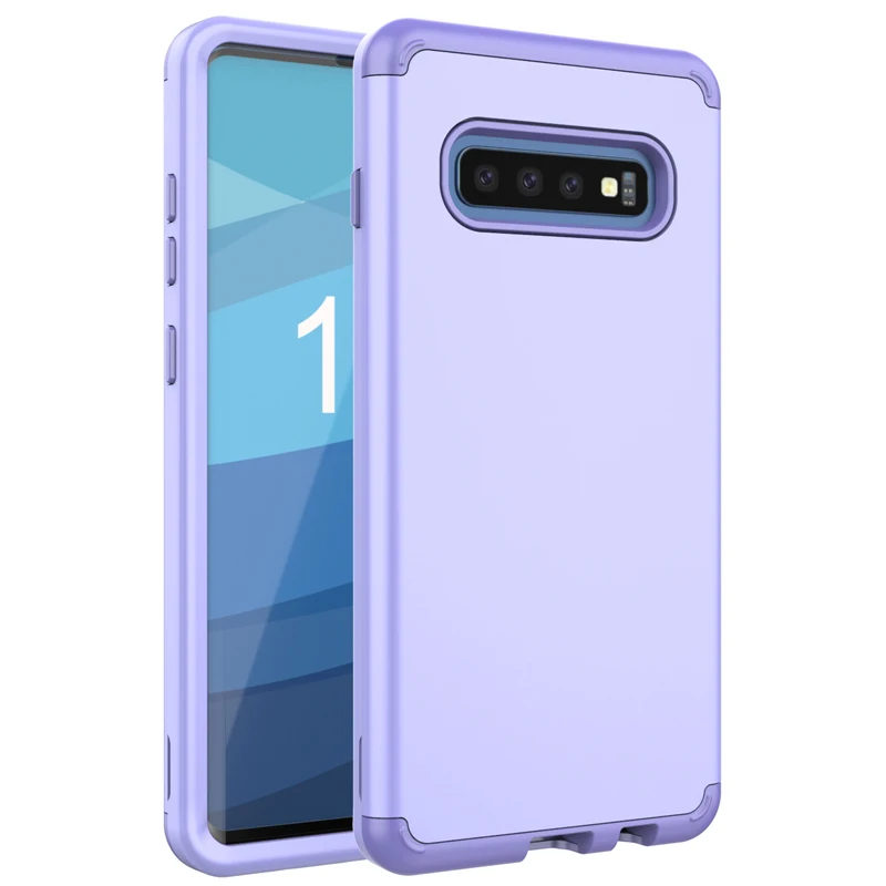For Samsung Galaxy S10 Case Shockproof Silicone PC Phone Case for Samsung Galaxy S10 Plus Full Protective 3 in 1 Shell Case
For Samsung Galaxy S10 Case Shockproof Silicone PC Phone Case for Samsung Galaxy S10 Plus Full Protective 3 in 1 Shell Case
