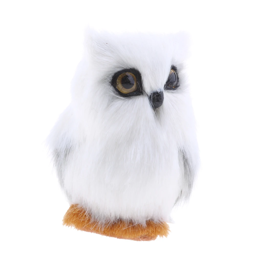 Cute White Owl Furry Mini Bird Ornament Decoration Adornment Simulation Artificial Owls for Home Decor
Cute White Owl Furry Mini Bird Ornament Decoration Adornment Simulation Artificial Owls for Home Decor