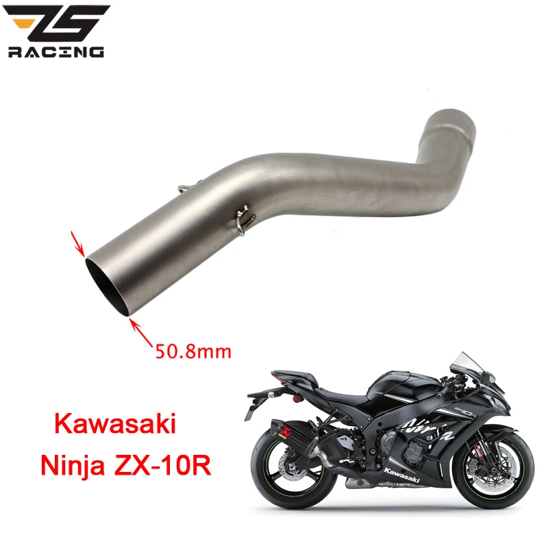ZS Racing Motorcycle Exhaust Middle Pipe Link Pipe Full System for KAWASAKI ZX-10R ZX10R 2008-2010 Without Exhaust
ZS Racing Motorcycle Exhaust Middle Pipe Link Pipe Full System for KAWASAKI ZX-10R ZX10R 2008-2010 Without Exhaust